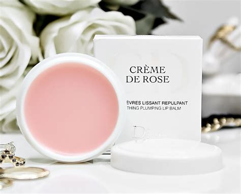 dior creme de rose smoothing plumping lip balm|Dior Crème de Rose Smoothing Plumping Lip Balm .